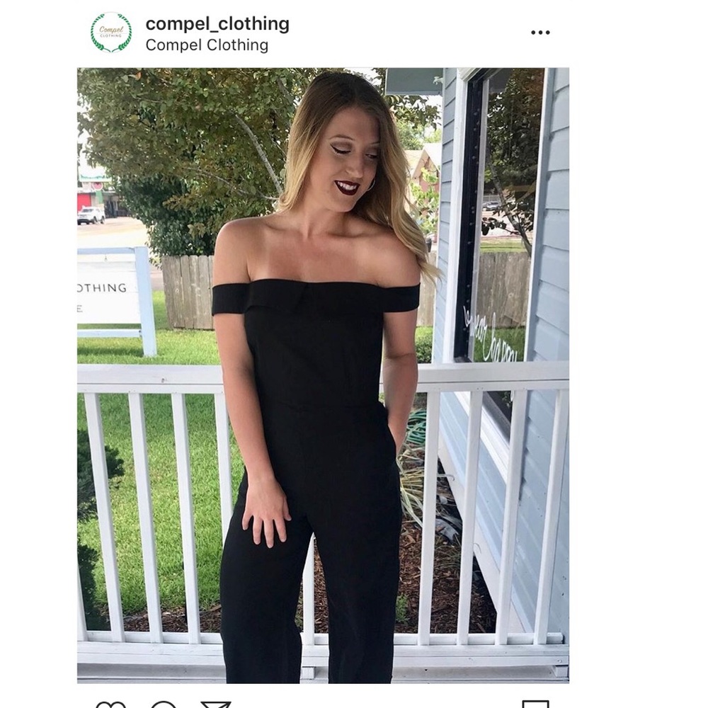 Black jumpsuit